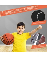 Gouun Foldable Double Electronic Basketball Game with 4 Balls Indoor