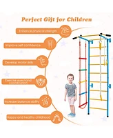 Gouun In 1 Kids Indoor Gym Playground Swedish Wall Ladder