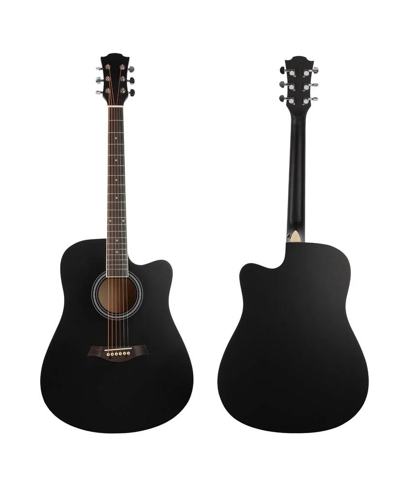 Hey Play 41" Acoustic Guitar Kit with Case