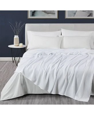 Doz By Sijo Doz Waffle Blanket 50 Bamboo Viscose 50 Cotton Lightweight Ultra Soft Breathable Summer