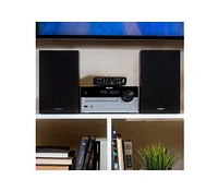 Philips All-in-One Stereo System – Cd Player, Bluetooth, Fm Radio, Usb & Aux Inputs, Remote Control, Compact Design, Superior Sound – Bl