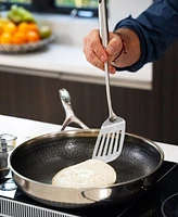 Livwell DiamondClad 12" Hybrid Nonstick Stainless Steel Frypan with Lid