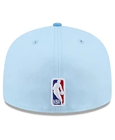 New Era Men's Light Blue San Antonio Spurs 2024/25 City Edition 59FIFTY Fitted Hat