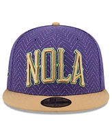 New Era Men's Purple Orleans Pelicans 2024/25 City Edition 59FIFTY Fitted Hat