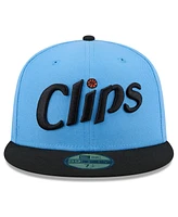 New Era Men's Light Blue La Clippers 2024/25 City Edition 59FIFTY Fitted Hat