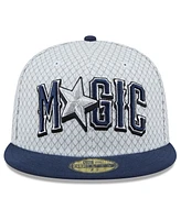 New Era Men's Gray Orlando Magic 2024/25 City Edition 59FIFTY Fitted Hat