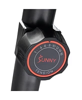 Sunny Health & Fitness Smart Corezy Recumbent Bike + Resistance Bands, 300LB w Free SunnyFit App Via Bluetooth - Sf-RB424006