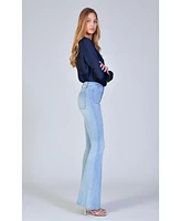 Black Orchid Denim Women's Audrey Patch Pocket Flare Jean