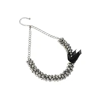 Sohi Women's The Sleigh Bell Collar Necklace