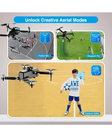 Contixo F19 drone with 1080P Camera – Rc Quadcopter with Obstacle Avoidance, Follow Me, Waypoint Fly, Altitude Hold, Headless Mode, 20 Min Flig