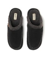 Dearfoams Men's Matthew Moccasin Toe Scuff House Slipper