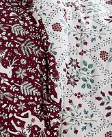 Southshore Fine Linens Holiday Harmony 5-Pc. Comforter Set, Twin/Twin Xl