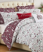 Southshore Fine Linens Holiday Harmony 7-Pc. Comforter Set, King/California King