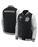 Fanatics Men's Black Georgia Bulldogs Elements Elite Full-Snap Jacket