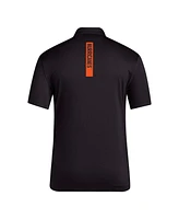 Adidas Men's Black Miami Hurricanes Coaches Polo