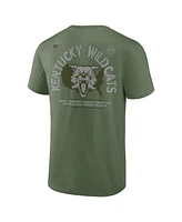 Fanatics Men's Olive Kentucky Wildcats Oht Military Appreciation Base T-Shirt