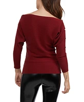 Bebe Women's Dolman Sleeve Sweater