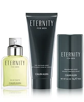 Calvin Klein Men's 3-Pc. Eternity Eau de Toilette Gift Set, Exclusive at Macy's
