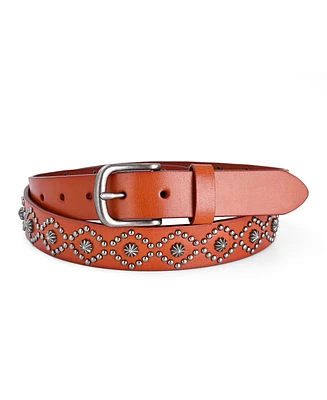 Old Trend Women's Sunburst Leather Belt