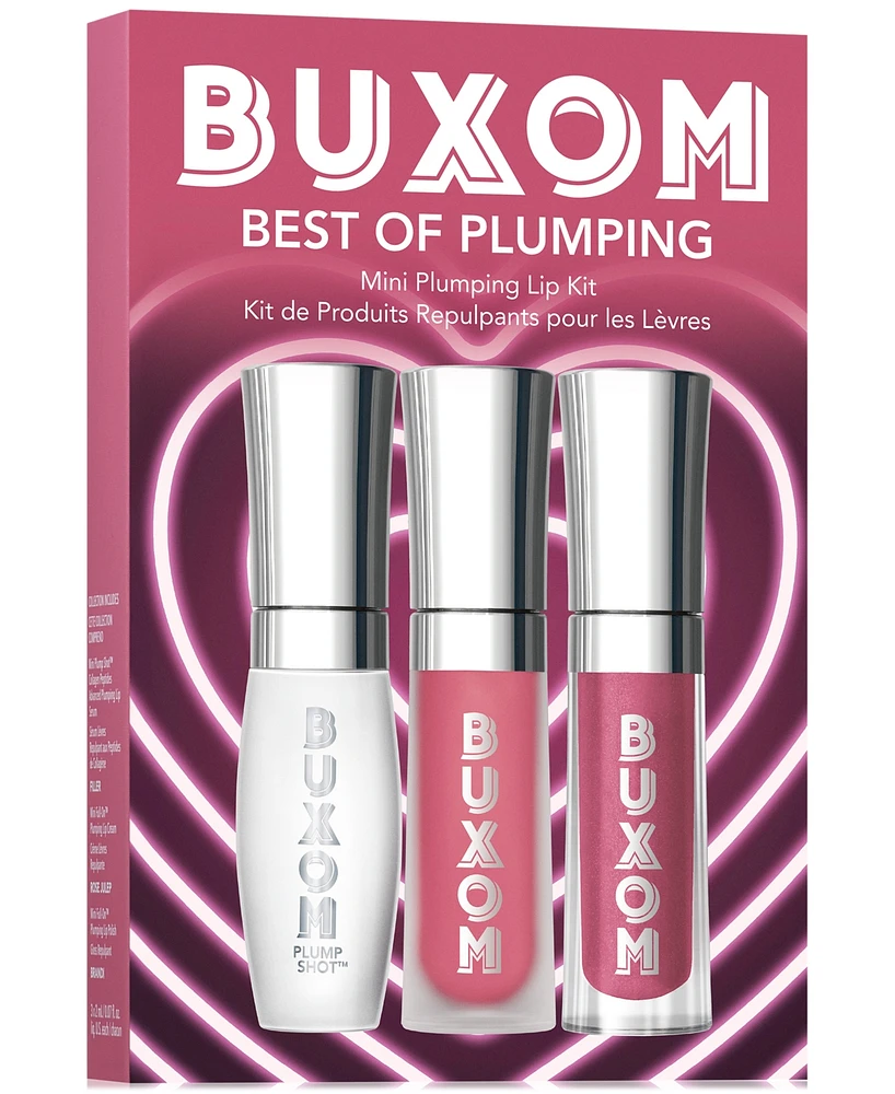 Buxom Cosmetics 3-Pc. Best Of Plumping Lip Gloss Set