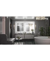 keonjinn Led Bathroom Mirror with Frontlit and Backlit