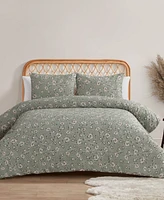 Jessica Simpson Botanical Embossed -Pc. Comforter Set