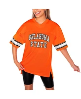 Gameday Couture Women's Orange Oklahoma State Cowboys Until Kickoff Rhinestone Fashion T-Shirt