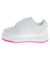 Hello Kitty Toddler and Little Girls Hook Loop Casual Sneakers