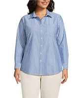 Lands' End Plus Oxford Shirt