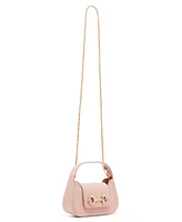 Anne Klein Crystal Horsebit Top Handle Small Crossbody Bag
