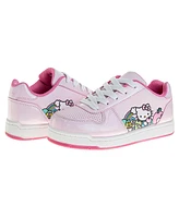 Hello Kitty Little and Big Girls Lace Up Sneakers