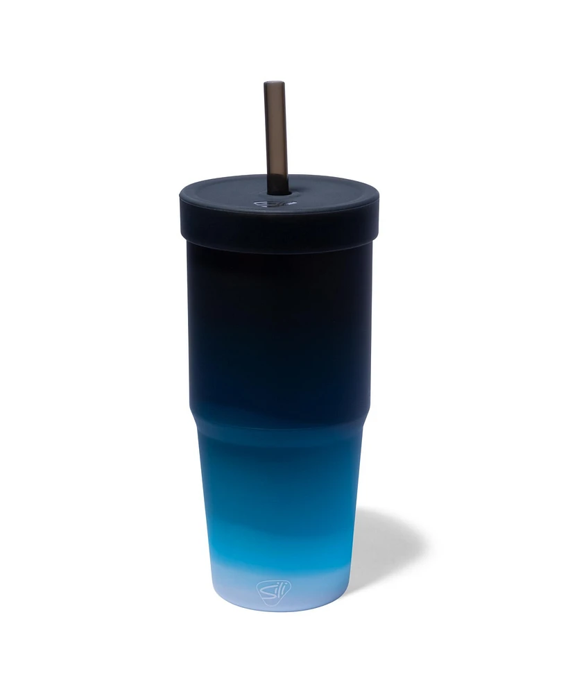 Silipint Straw Tumbler 32oz: Moon Beam