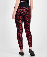 Planet Heart Juniors' Seamless Foil Festive Leggings