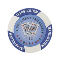 Slickblue Tournament Pro Poker Chips Set Professional Quality for $50