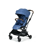 Gymax 2-in-1 Convertible Baby Stroller Pushchair Aluminum w/ Adjustable Canopy