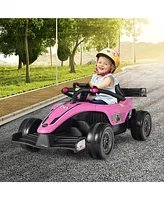 Skonyon 12V Kids Ride on Electric Formula Racing Car with Remote Control