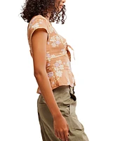 Free People Women's Call Me Baby Blouse - Combo