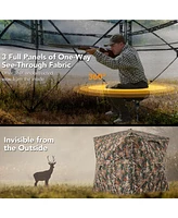 Gouun 5-in-1 Detachable Hunting Blind for 2-3 People with Skylight