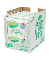 Kinder by Nature Unisex 100% Biodegradable Plant-Based Baby Wipes - 672 Count (12 packs of 56 wipes)