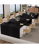 Tribesigns 13FT Conference Table, Large Rectangle Conference Room Table