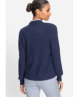 Olsen Women's Single Button Cardigan