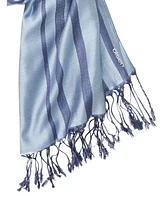 Olsen Stripe & Bubble Motif Scarf