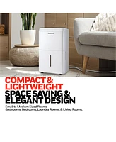 Honeywell 2024 New! 25-Pint Energy Star Dehumidifier for 1,500 Sq Ft – Laundry Mode, Auto-Comfort Mode & Thermal Overload Protection, TPFIT25WK