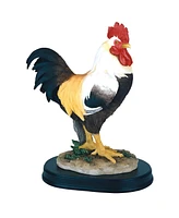 Fc Design "2-pc Gift Set" 7.5"H Rooster Figurine Statue Ornament Home Room Office Decor and Perfect Gift Ideas for Housewarming