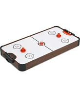 Sugift 40in Air Hockey Table, Portable Hockey Game Table with 2 Pucks, 2 Pushers, Powerful Motor