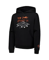 Round21 Big Boys and Girls Black Wnba Go Team Pullover Hoodie