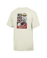 Comfortwash Men's Cream Texas Longhorns vs. Oklahoma Sooners Red River Rivalry T-Shirt