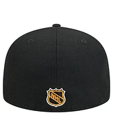New Era Men's Black Anaheim Ducks Core 59FIFTY Fitted Hat