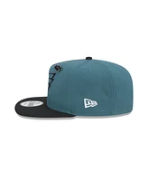 New Era Men's Green Philadelphia Eagles 2024 Inspire Change A-Frame 9FIFTY Snapback Hat