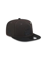 New Era Men's Brown Cleveland Browns 2024 Inspire Change A-Frame 9FIFTY Snapback Hat